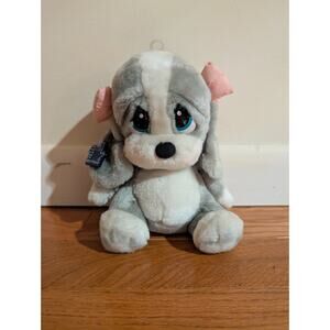 Vtg Applause Sad Sam Honey Whimpering Hound Dog Plush Works W Original Tag